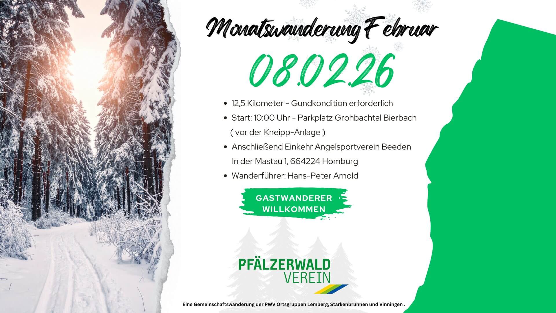 Monatswanderung im Februar