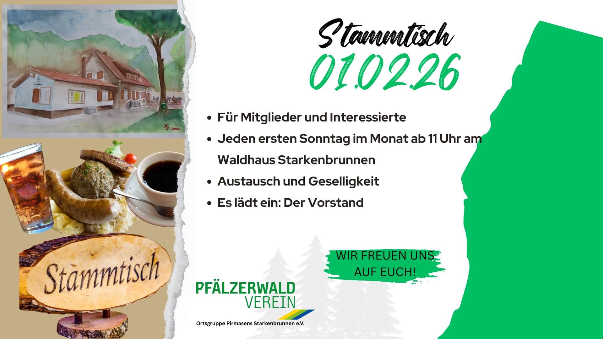 Stammtisch im Februar